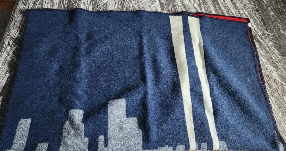 9/11 Pendleton Woolen Mills Commemorative Rare Lmtd Edition Red Cross Blanket